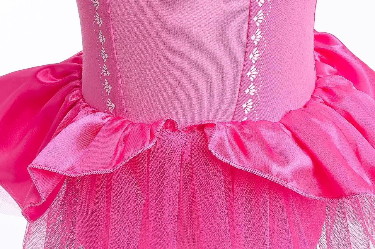 Baby Girls Princess Costume Jumpsuit Outfit with Headband
