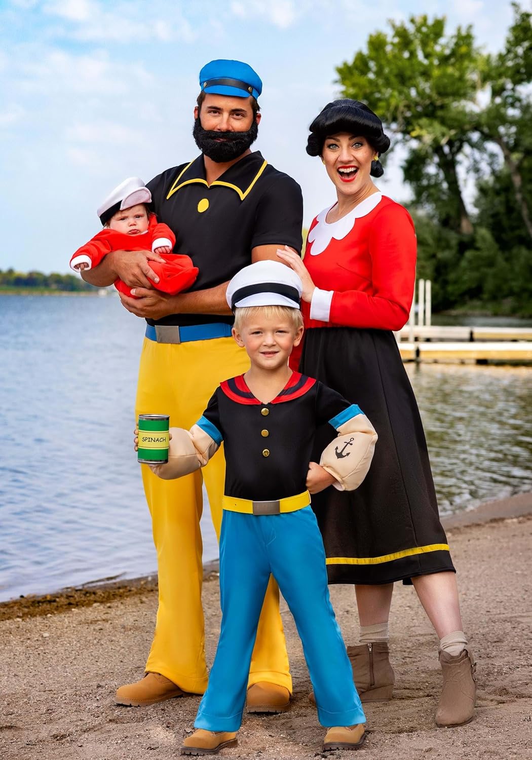 SweePea Popeye Baby Costume - Bunting with Hat Hat