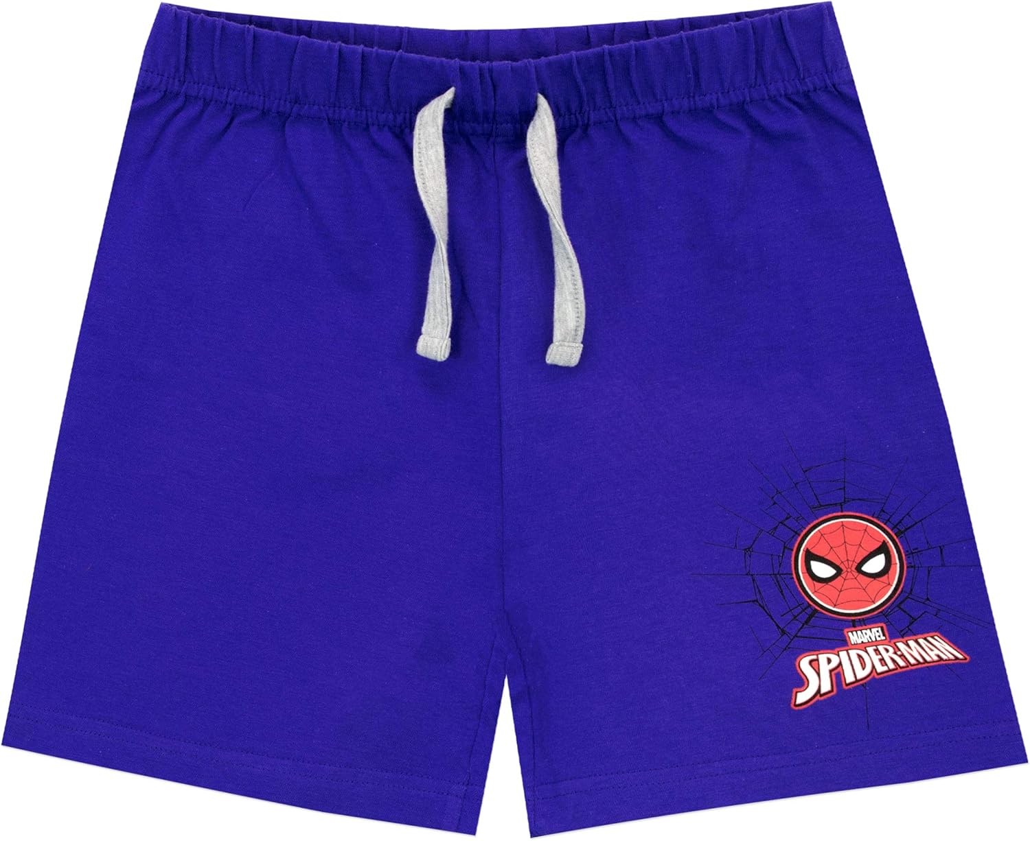 Marvel Boys Spider-Man T Schultz Shorts Set - Spandex Elastic Fit