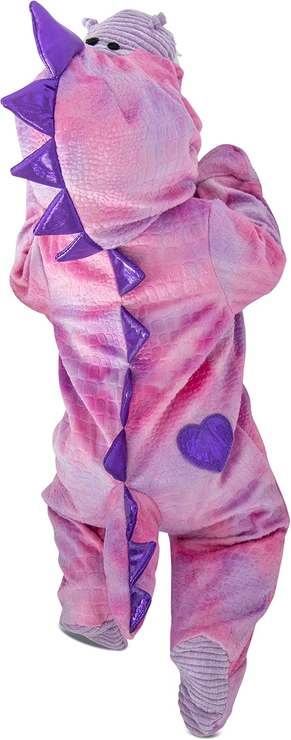 Princess Paradise Baby Girls Dinosaurs Pink Purple Jumpsuit