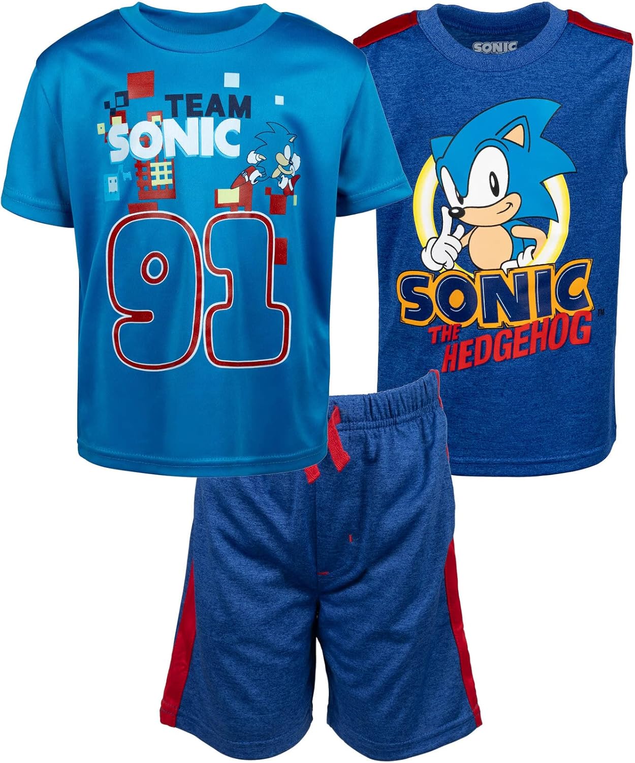 SEGA Sonic the Hedgehog Action 3-Piece Set