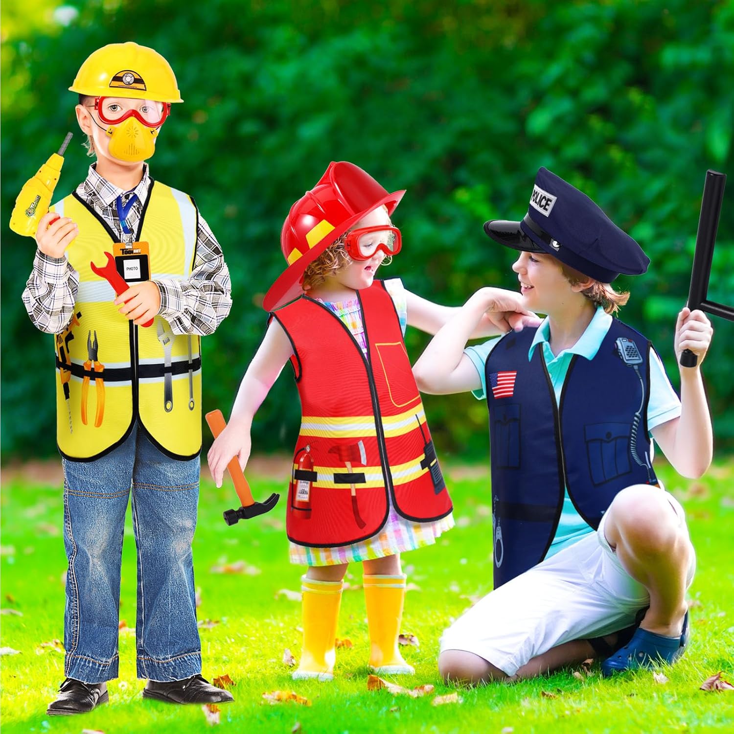 Fun Kids Polynomial Play Enjoyment Costume Set for 3-7 Years Old