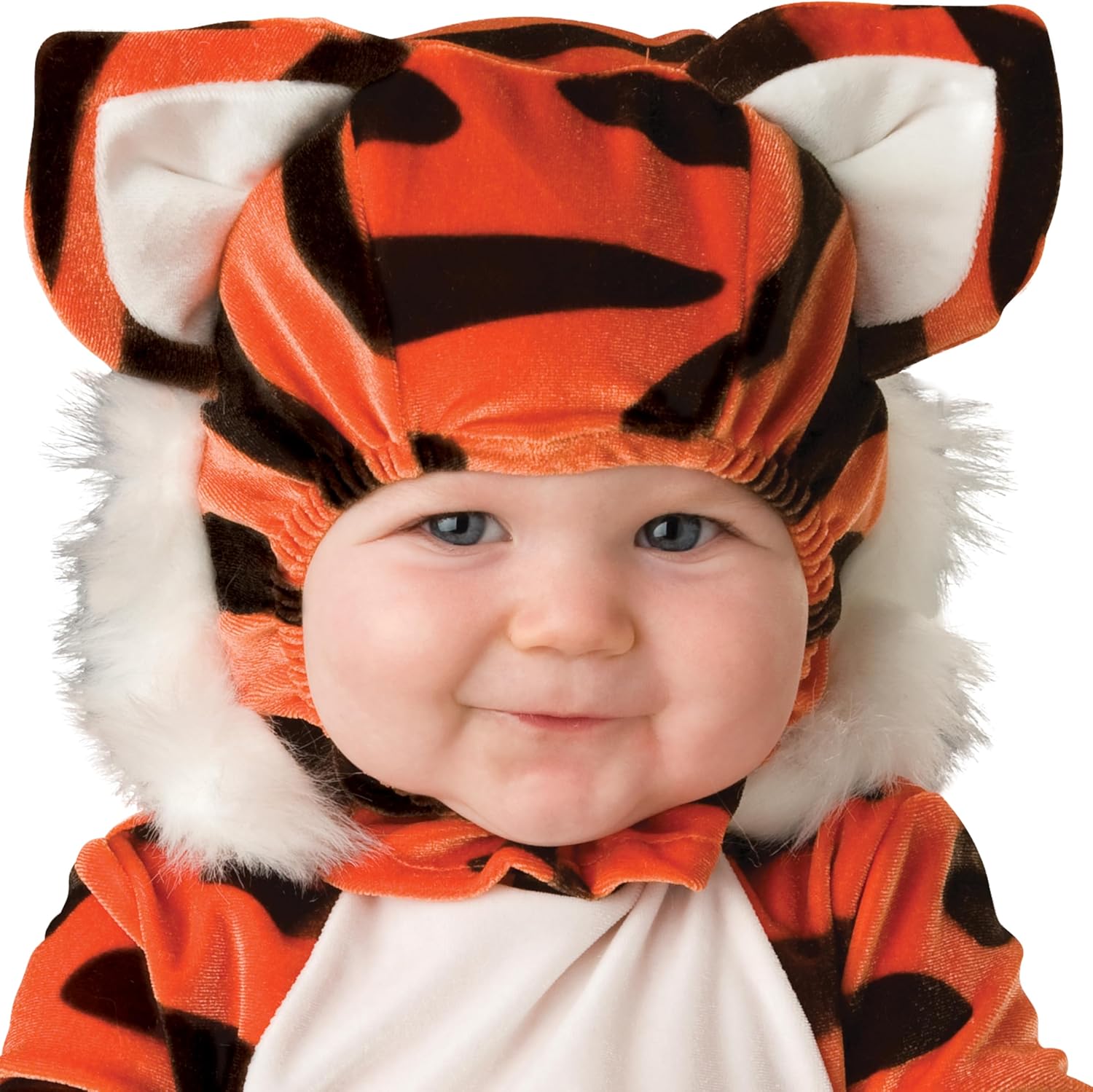 Lil Characters Unisex-Baby Newborn Tiger Costume