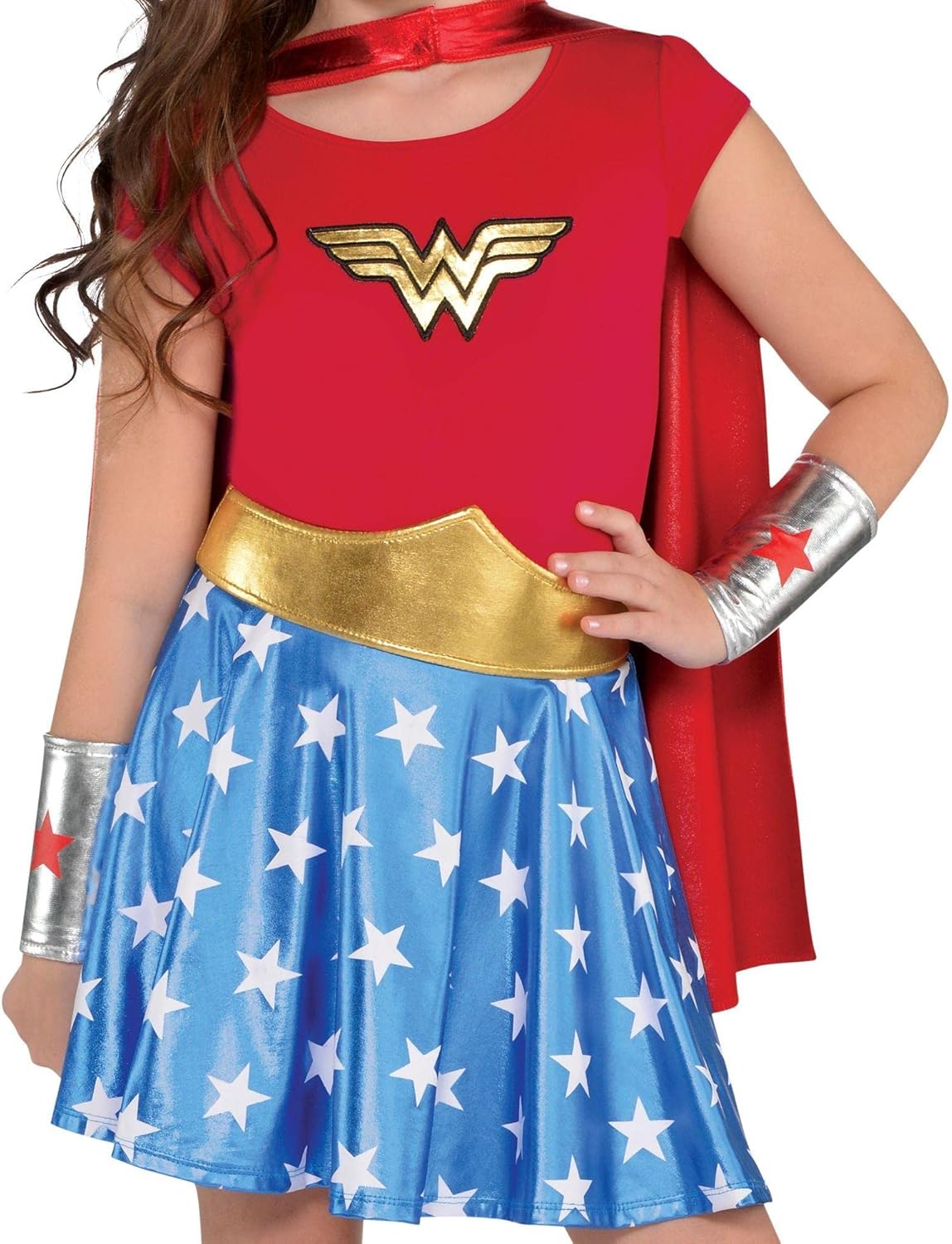 Transform into Wonder Woman Clark Kents sister powerful girls costume