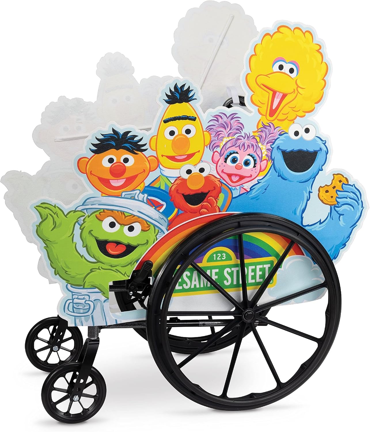 Disguise Sesame Street Kids wheelchair costume