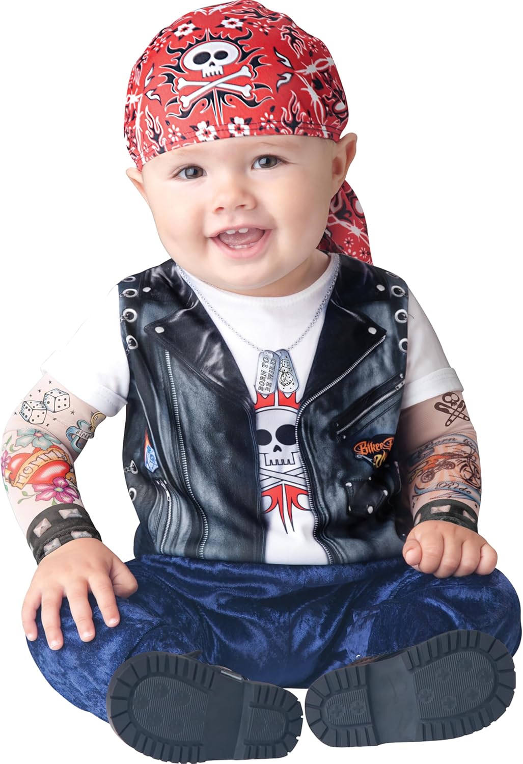Christopher the Rabbit Jumpsuit Do-Rag Cap for Babies