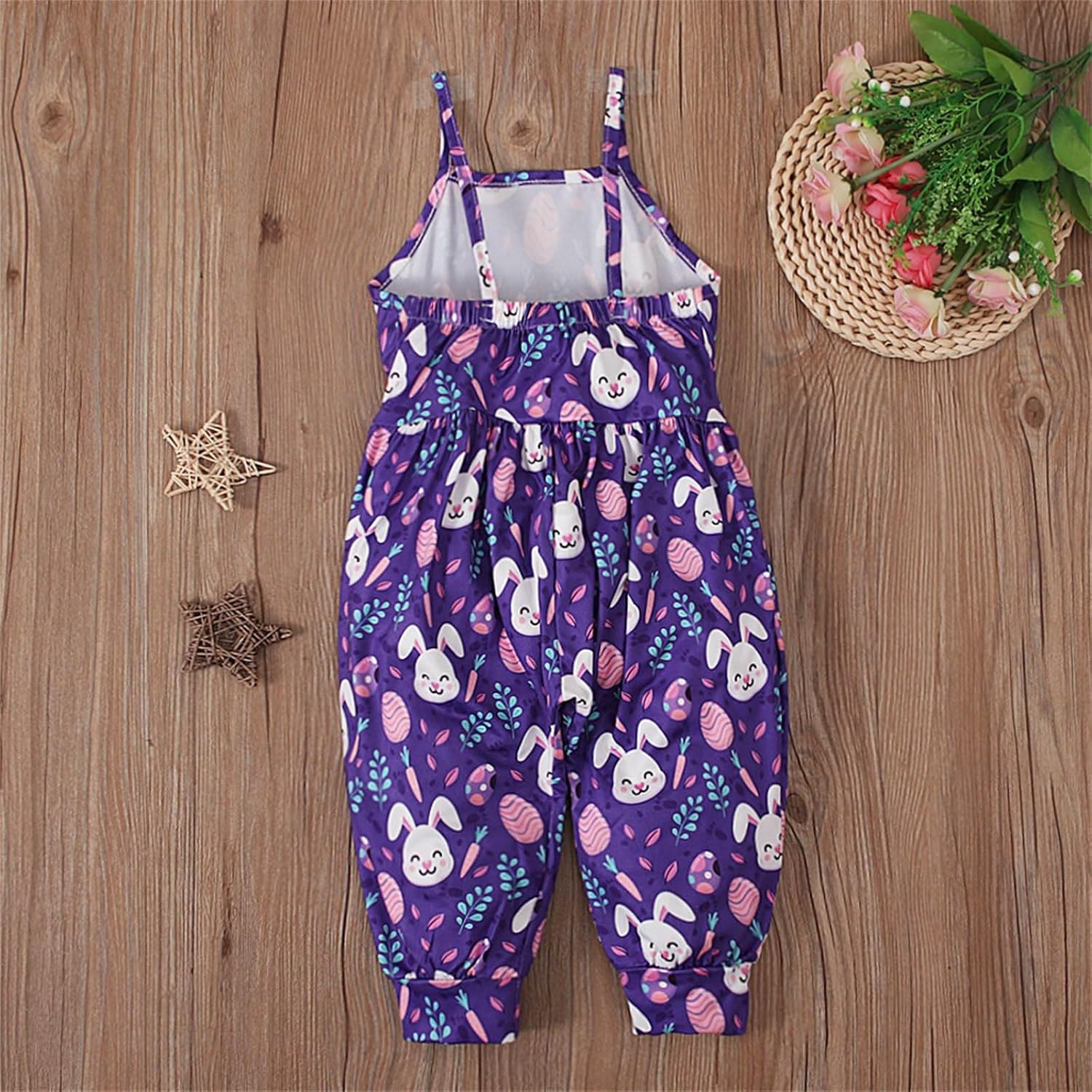 Easter Bunnyhoodie Romper for Babies