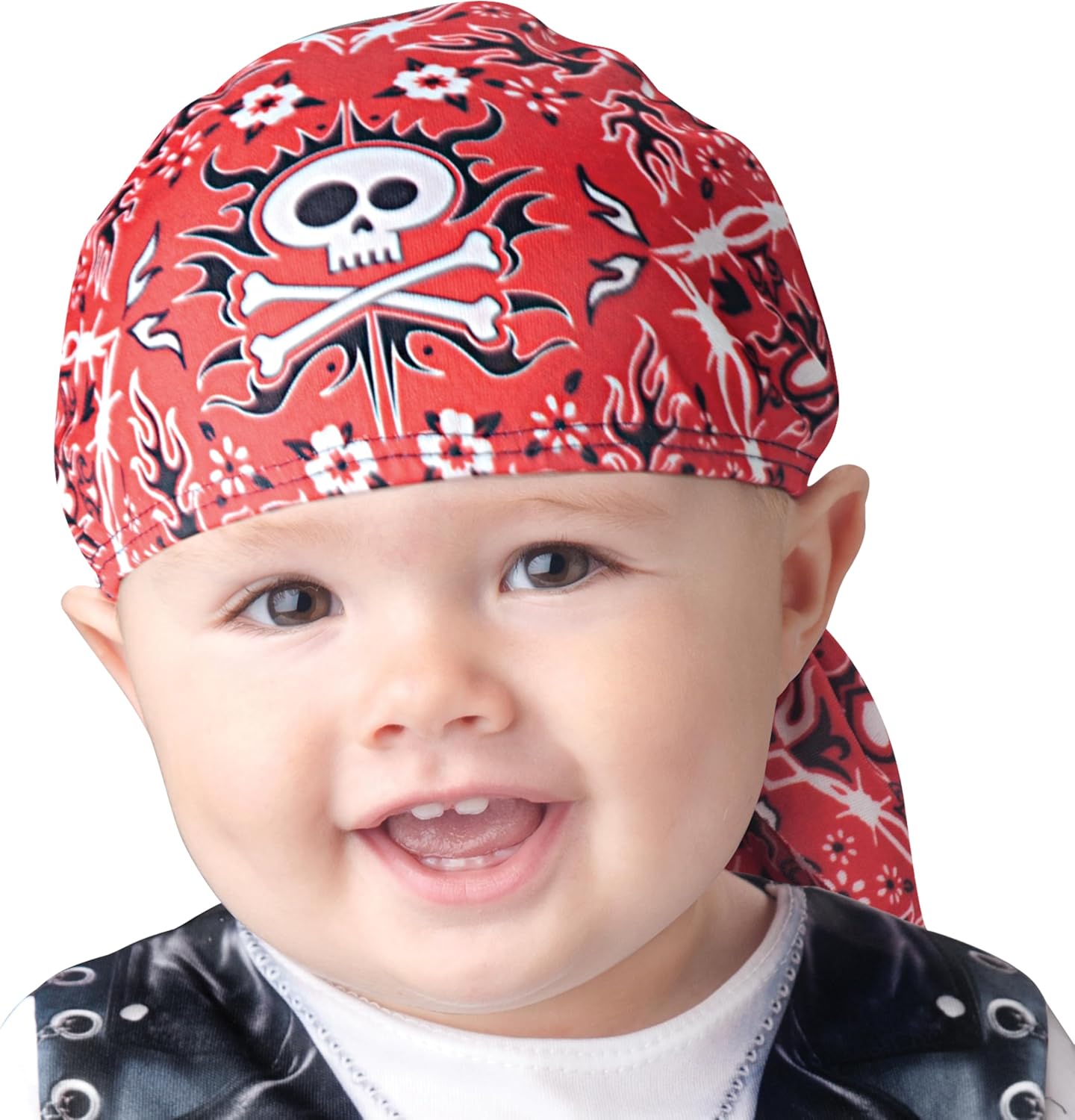 Christopher the Rabbit Jumpsuit Do-Rag Cap for Babies