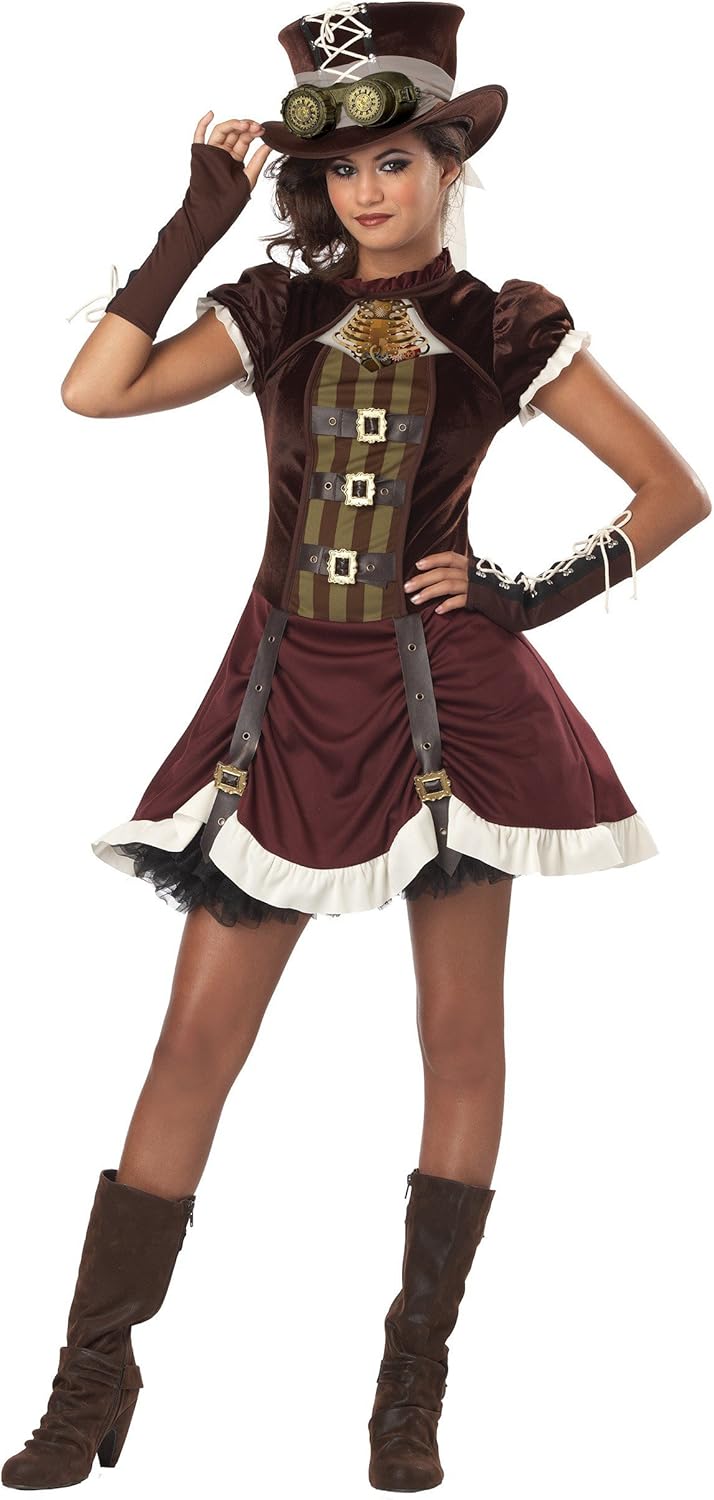 Steampunk Tween Girl Costume