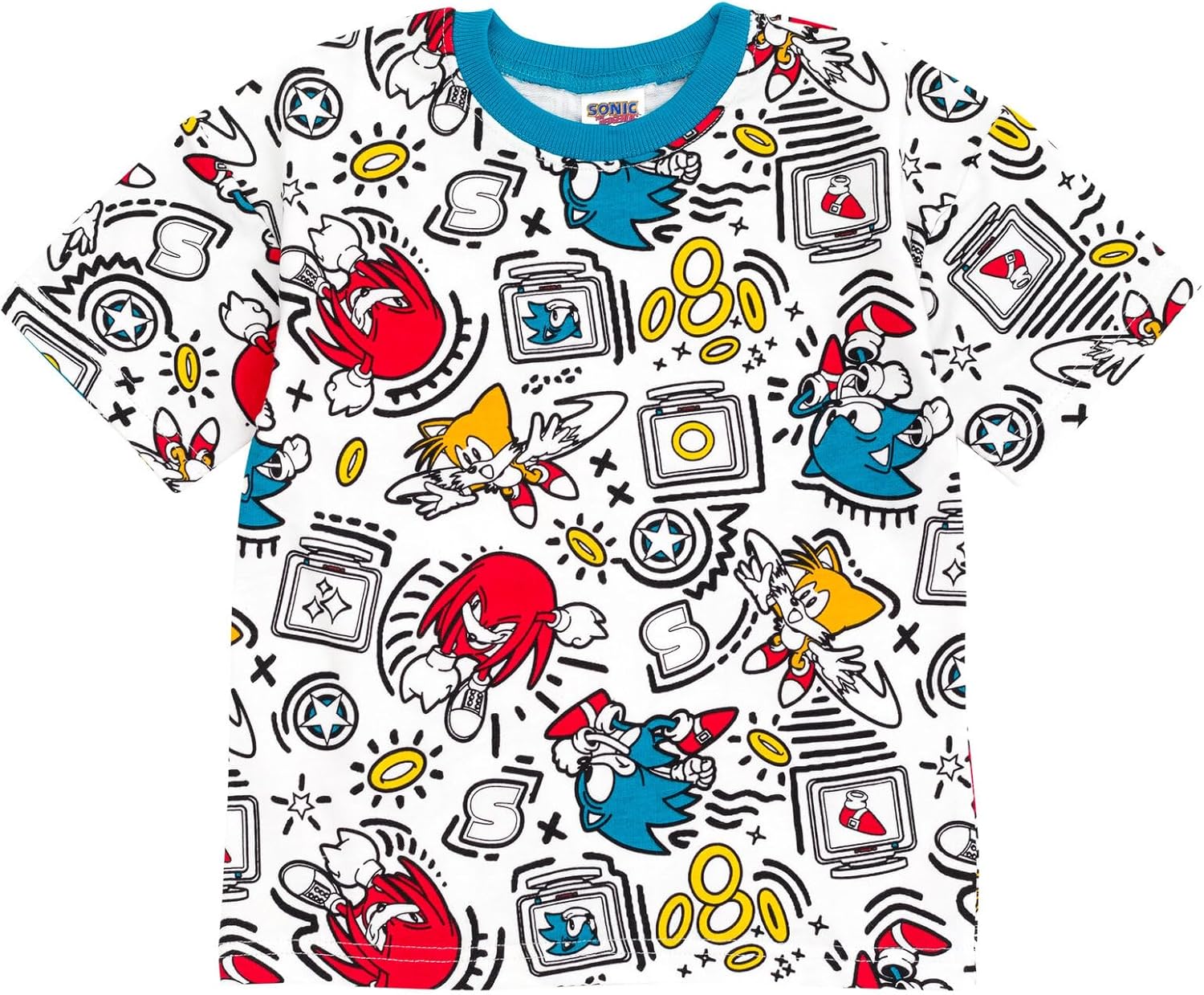 SEGA Sonic the Hedgehog Tails Knuckles Kids Outfit Set