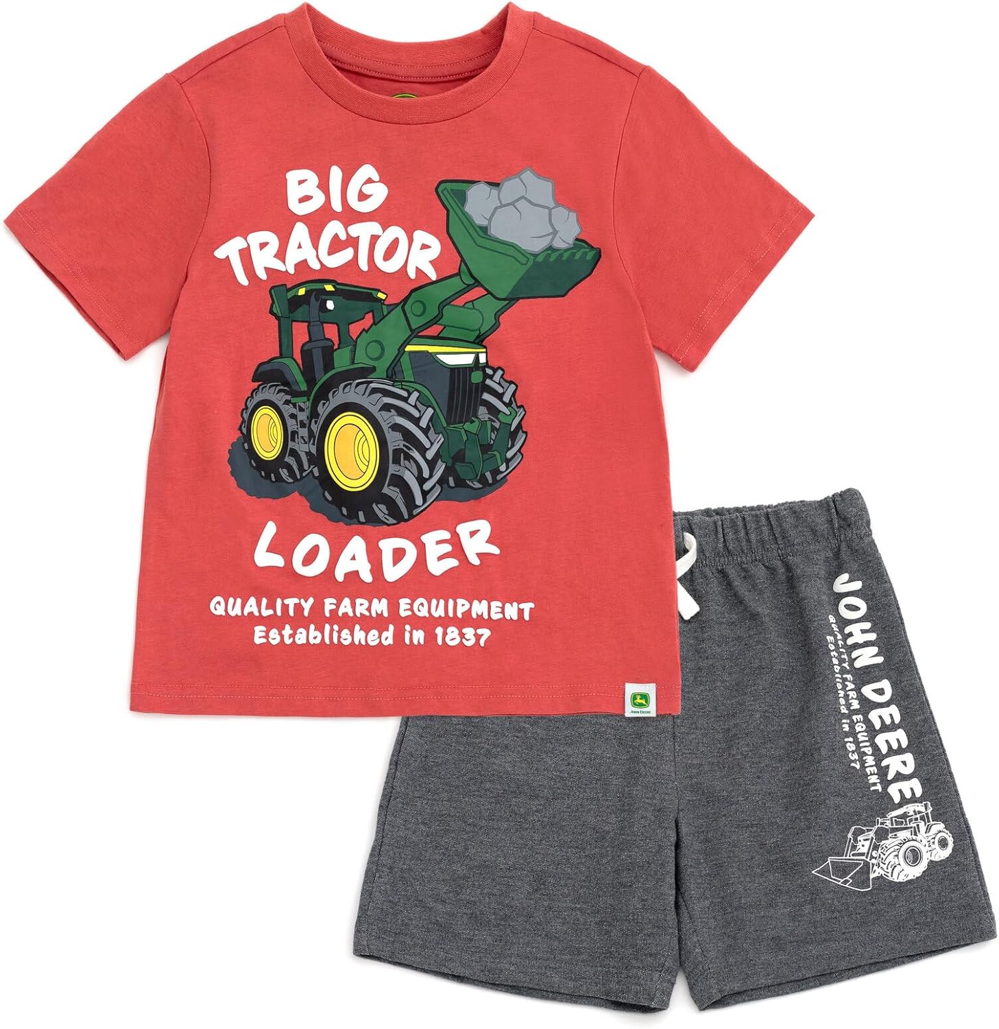 John Deere T-Shirt Shorts Set - Comfort Style