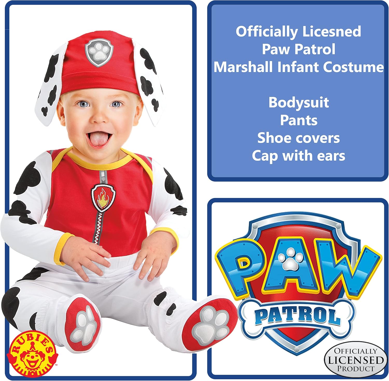 Paw Patrol Marshall Costume for Boys