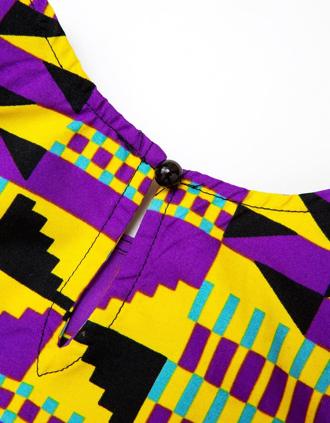 Vibrant African Dashiki Print Kids Jumpsuit