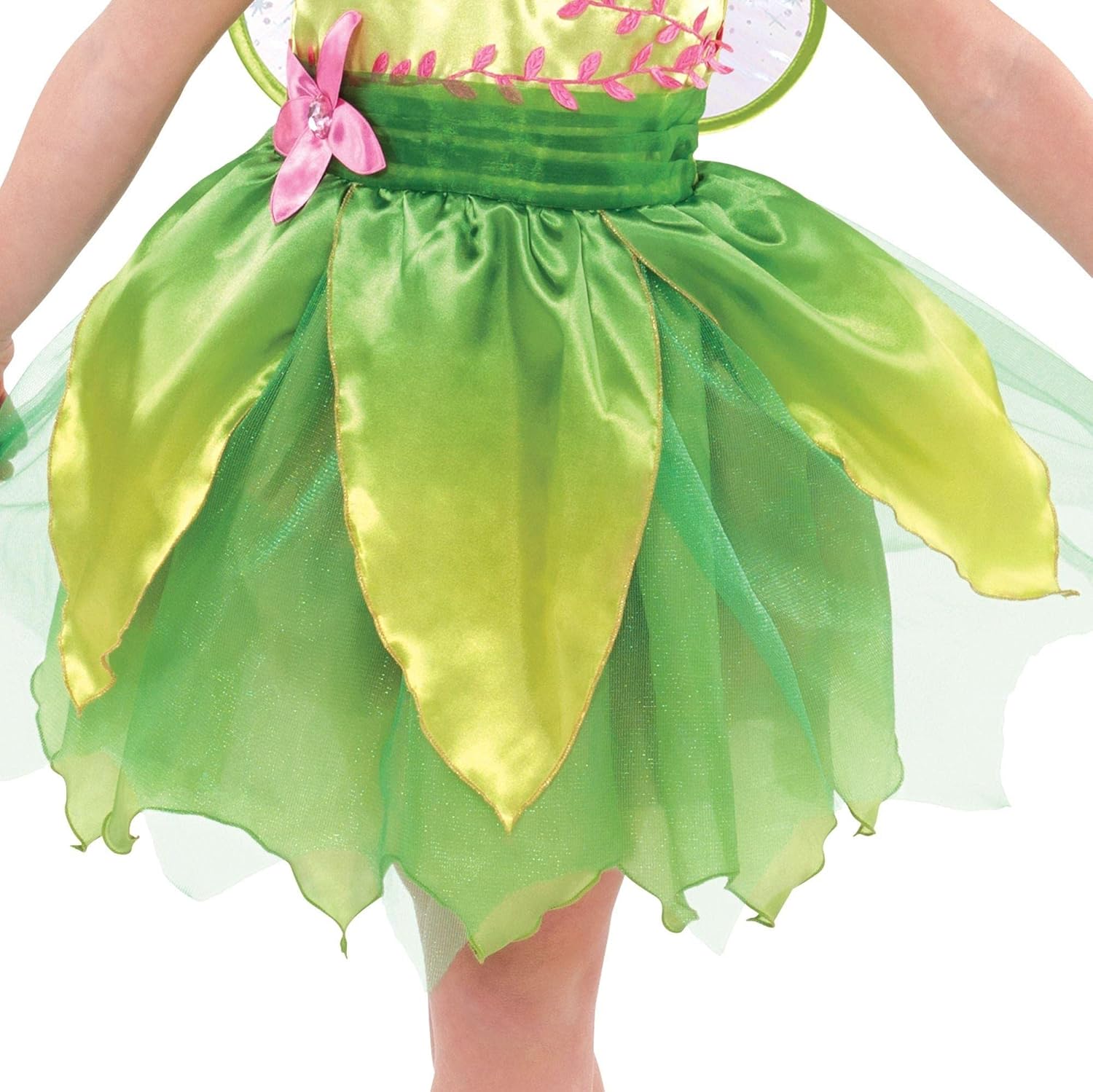 Tinker Bell Halloween Costume for Toddlers Girls Wings Included