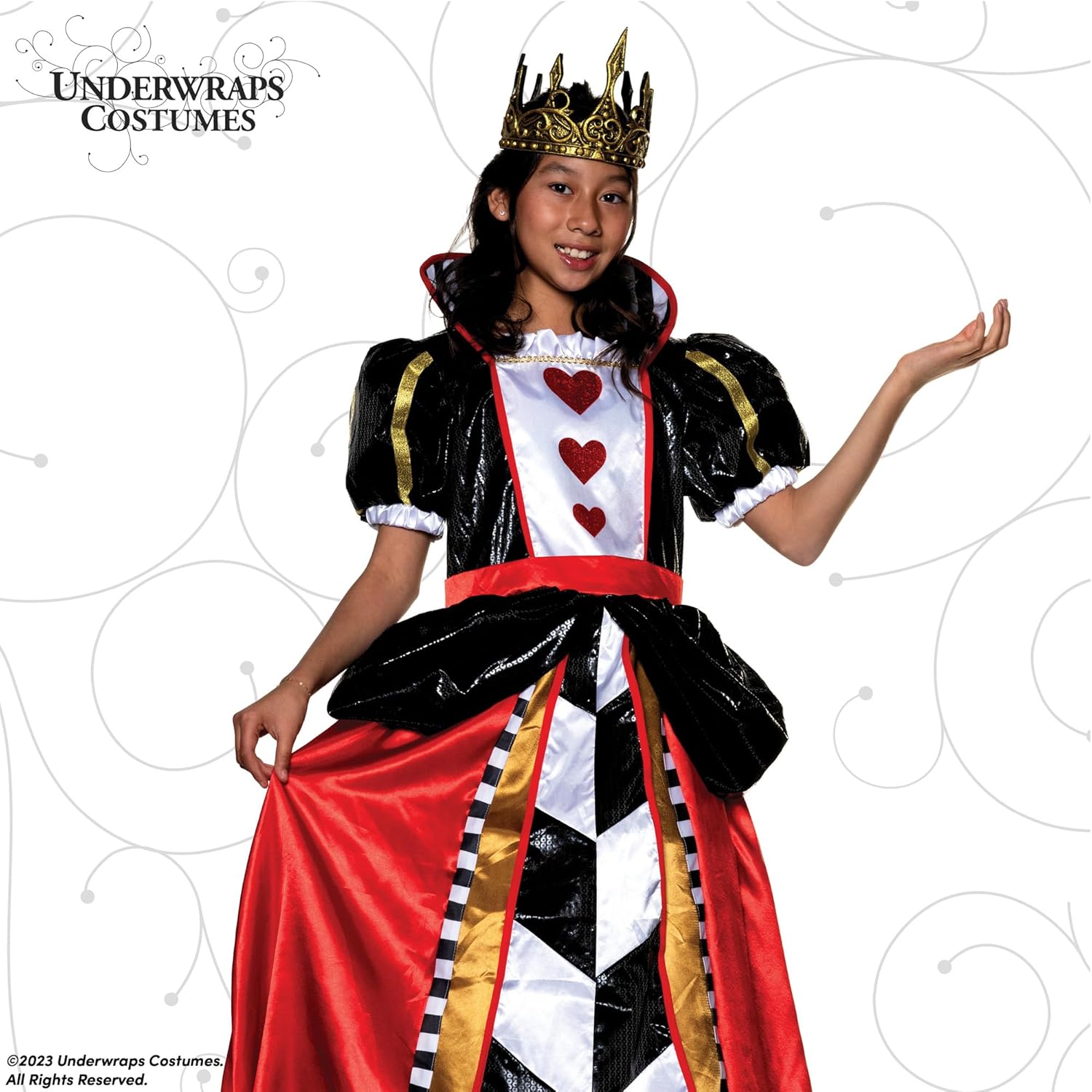 Queen Halloween Dress for Kids