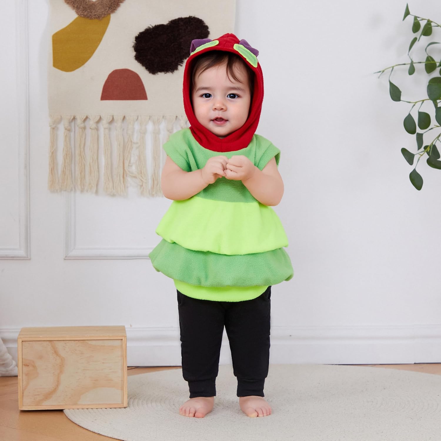Perfect for Halloween Cute outings Easy Cozy Fleece Vest for Kids
