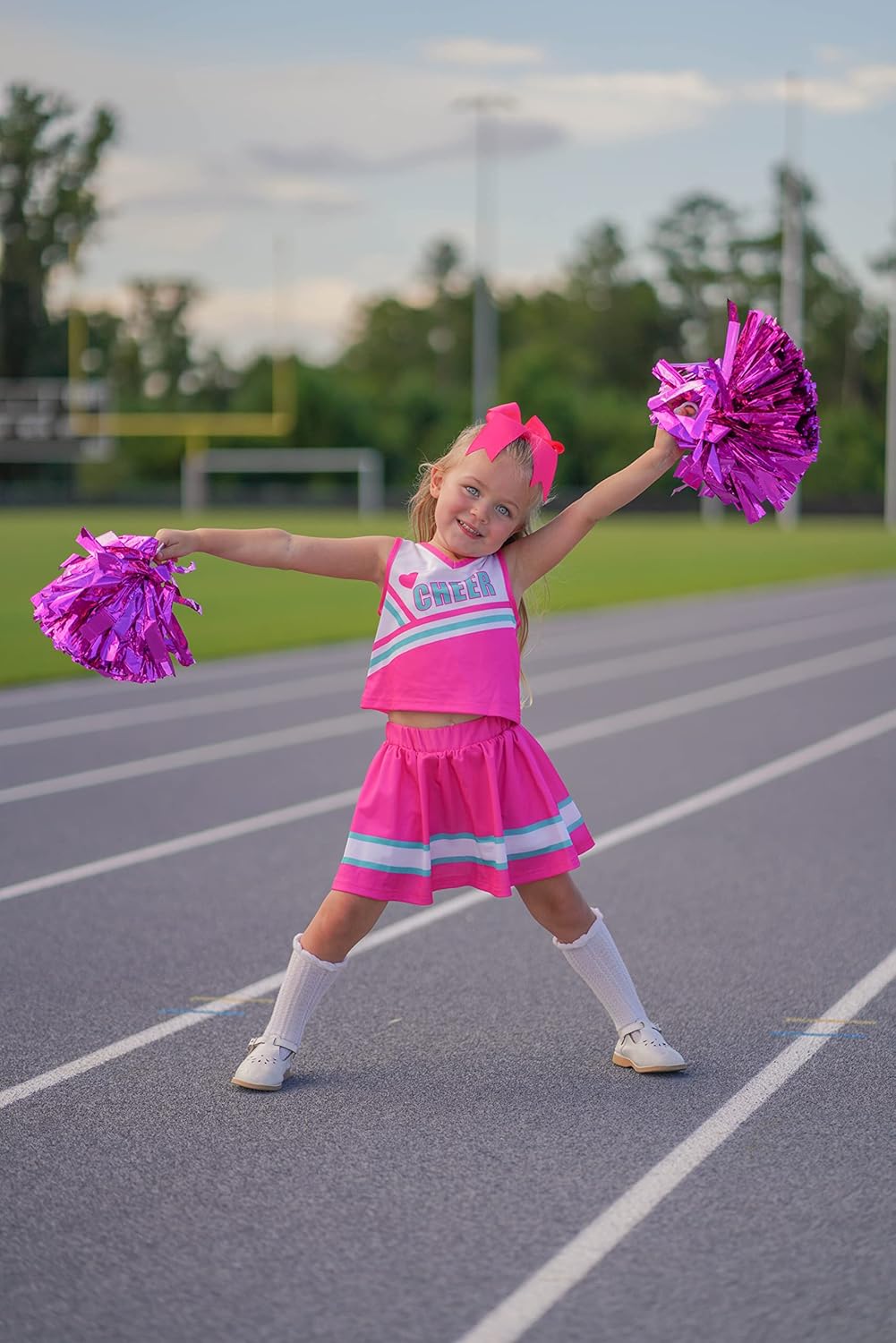 ReliBeauty Cheerleader Costume for Girls