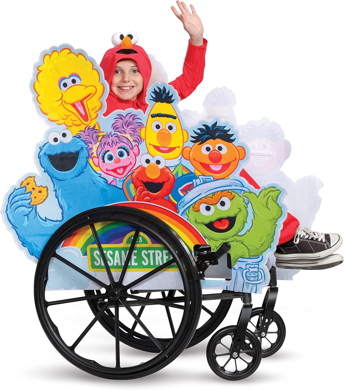 Disguise Sesame Street Kids wheelchair costume
