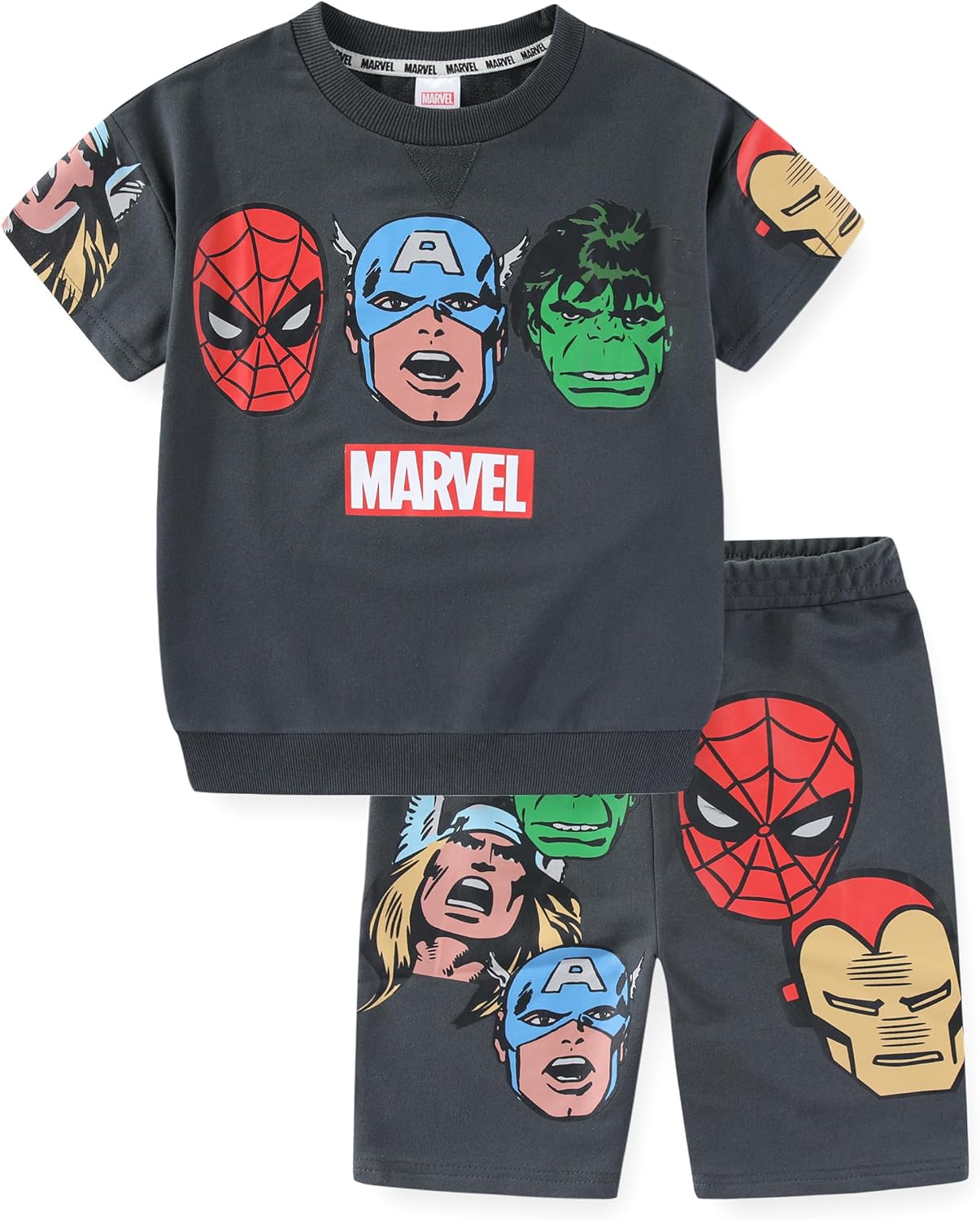 Marvel Avengers 2-Piece Outfit Set for Boys