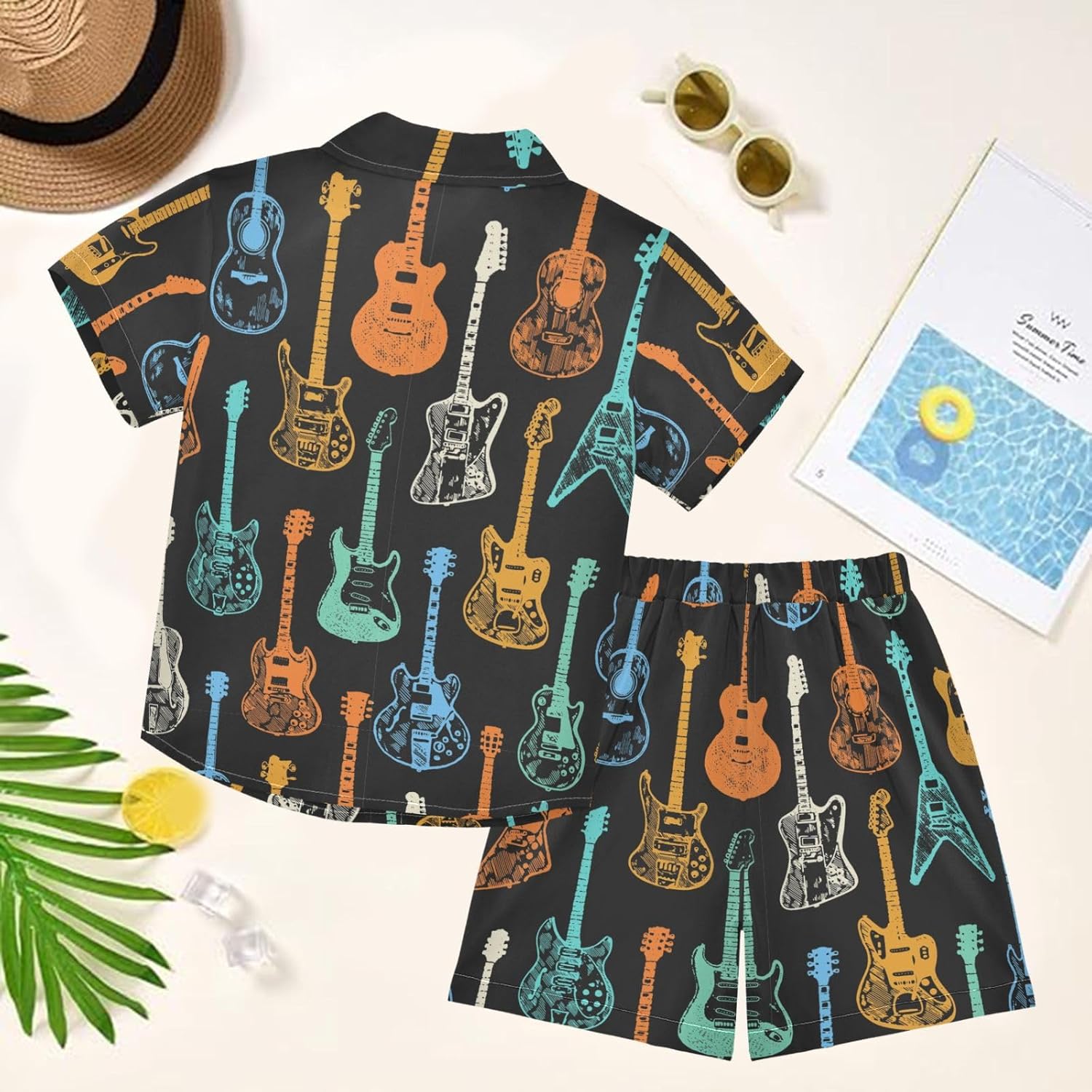 Visesunny Cool Boys Hawaiian Set