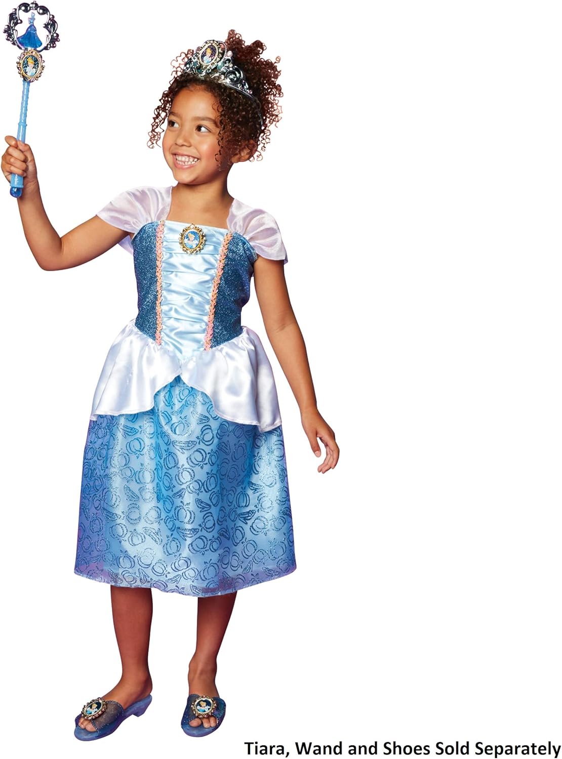 Disney Princess Cinderella Dress Costume for Girls 4-6X