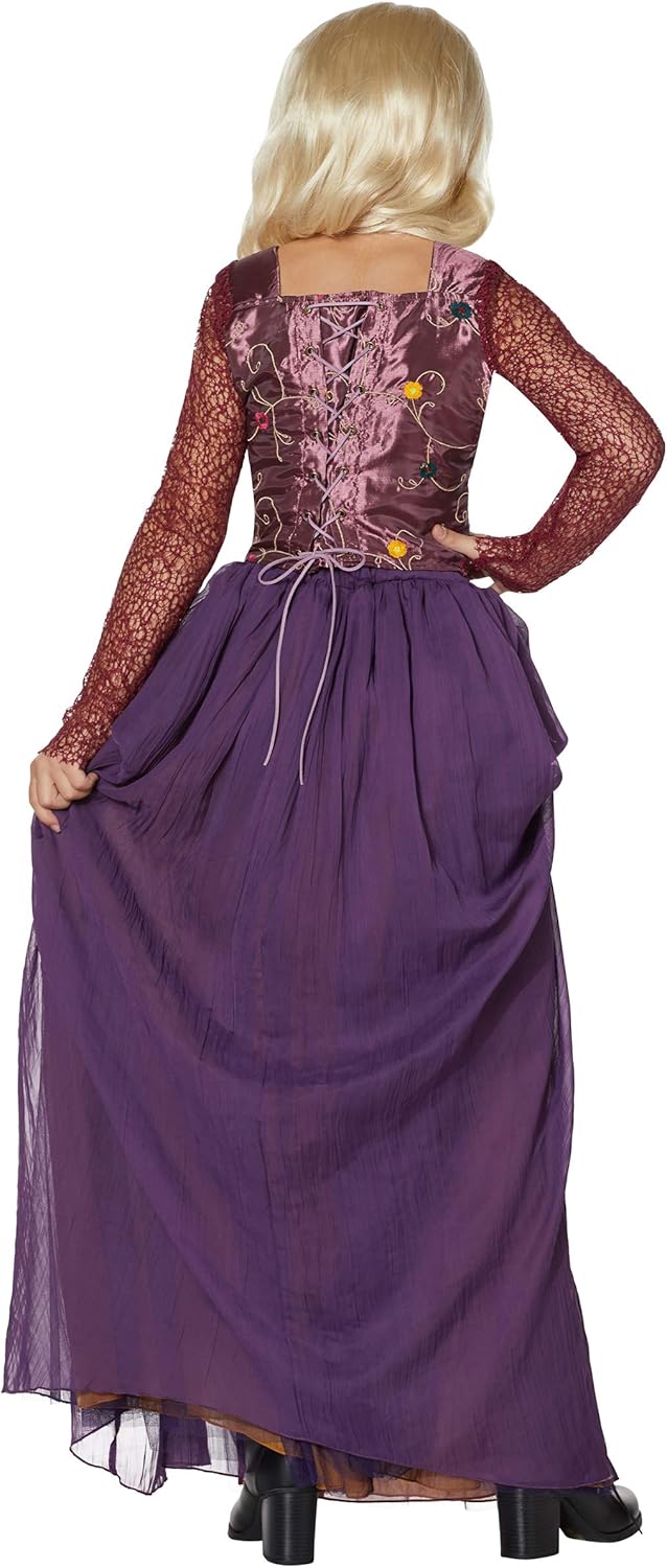Spirit Halloween Hocus Pocus Tween Sarah Sanderson Costume