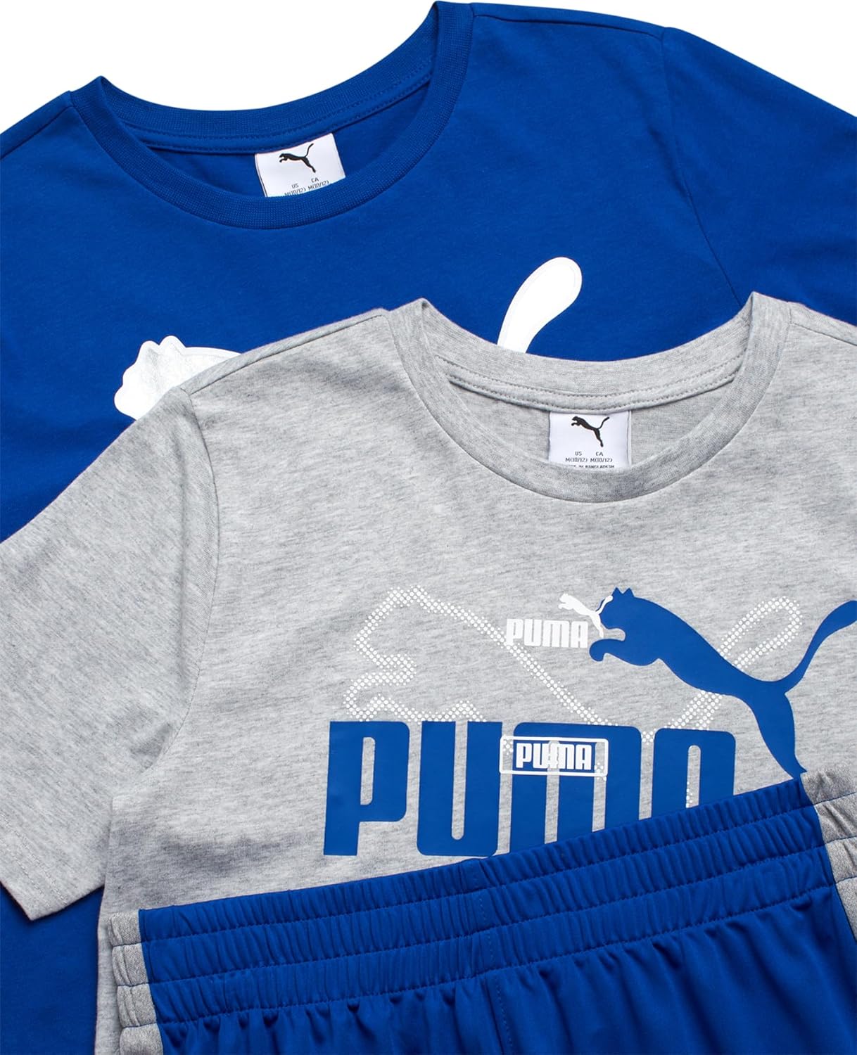 PUMA Boys Active Shorts Set 3-Piece Performance Collection for Boys S-L