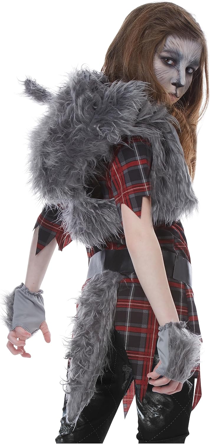 California Costumes werewolf girl costume for girls
