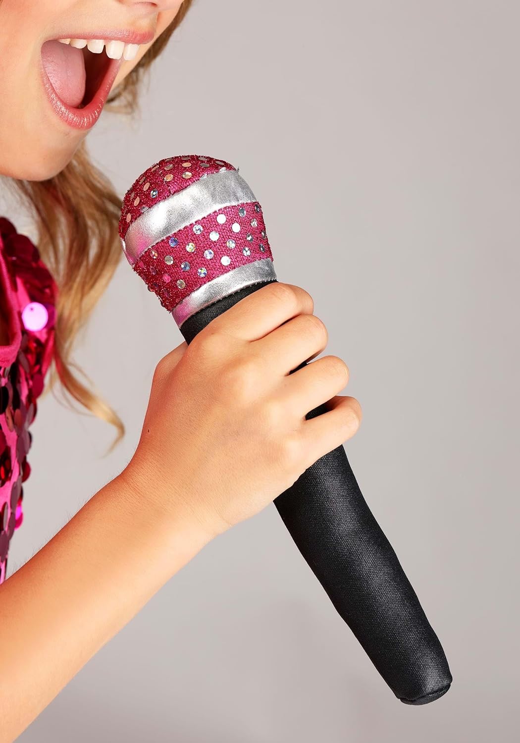 Girls Pink Pop Singer Costume - Child