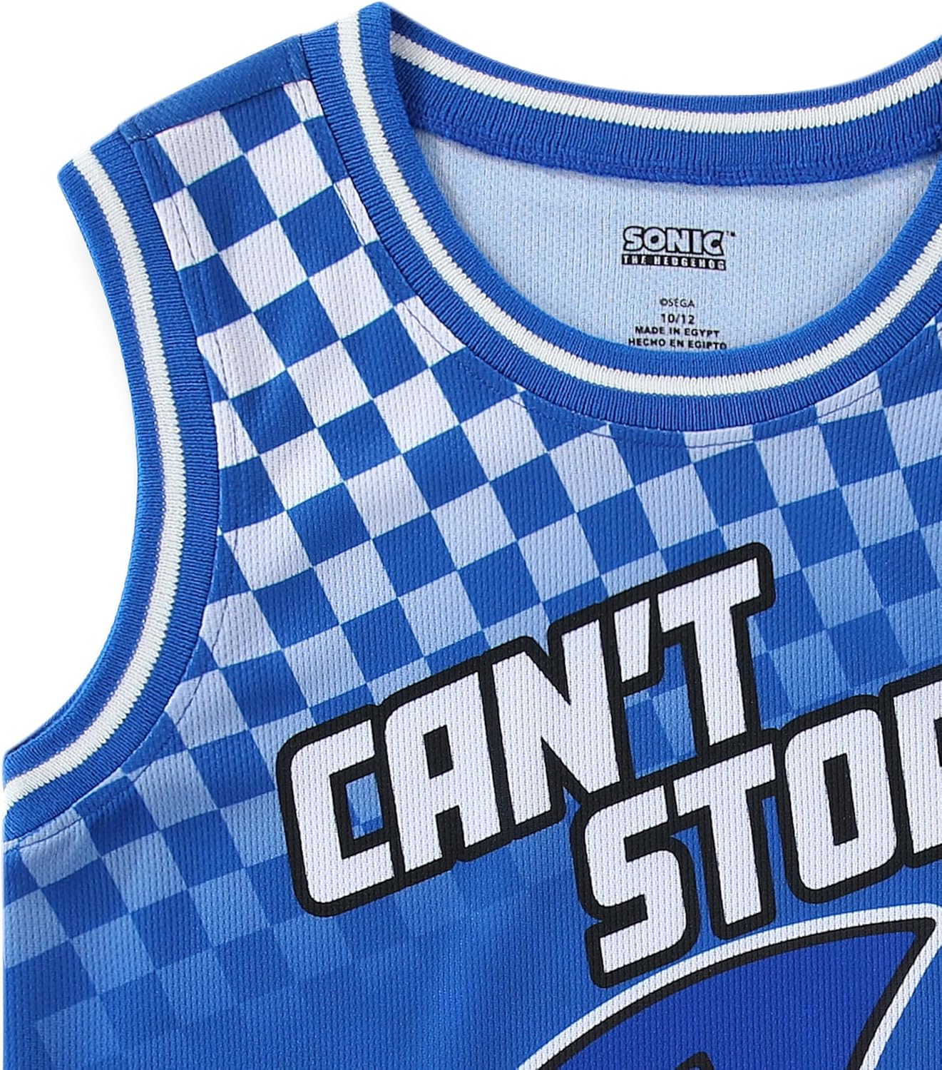 SEGA Sonic the Hedgehog Boys Tank Top Mesh Shorts Set