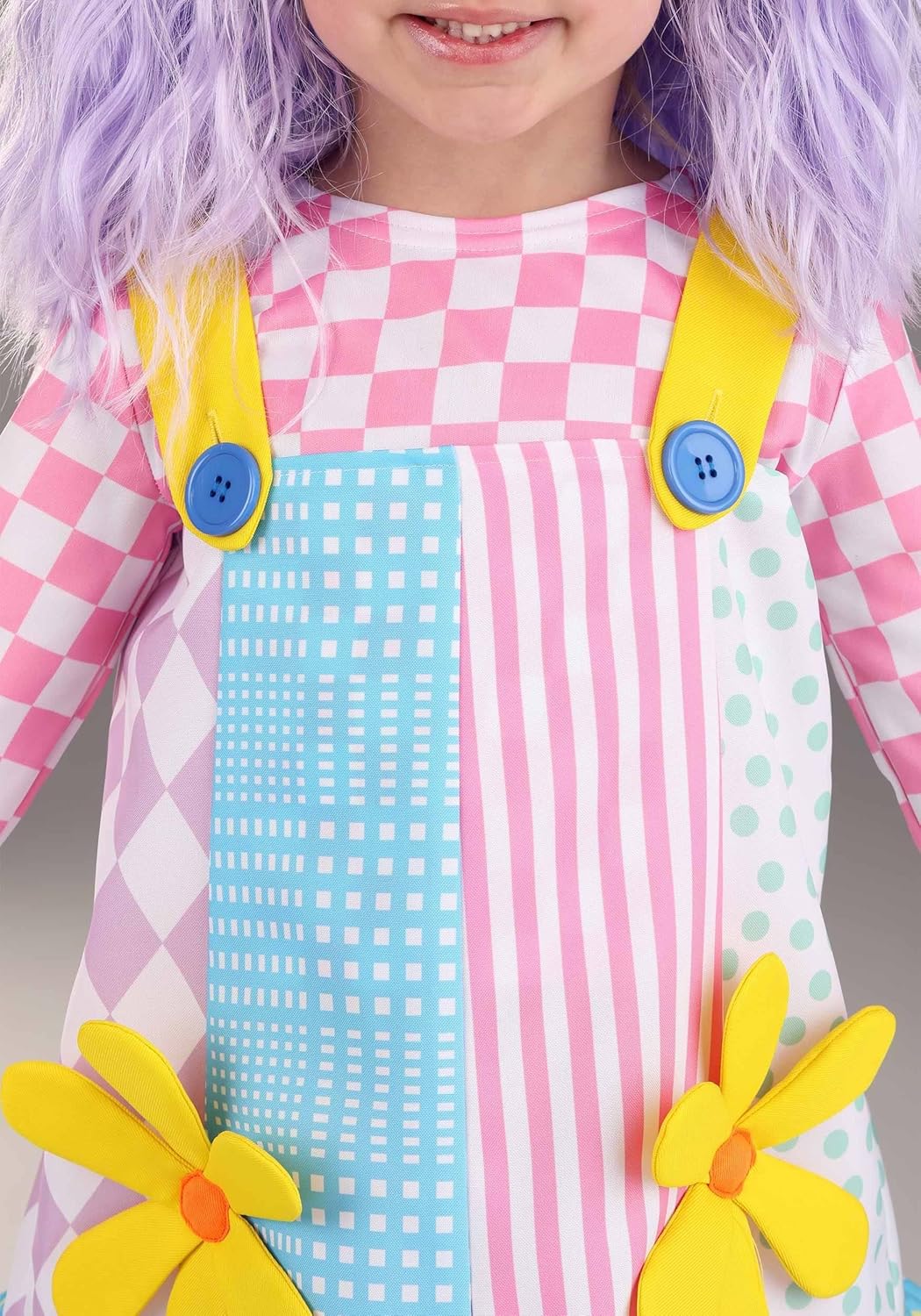 Fun Costumes Pinafore Clown Toddler Costume