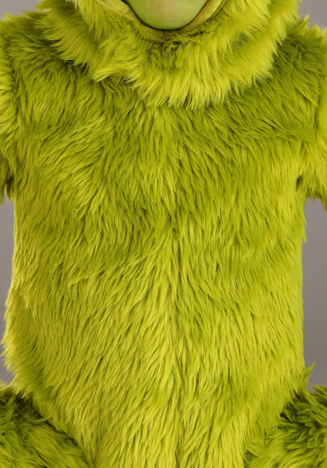 Fun Costumes Dr Seuss Grinch Toddler Open Face Costume includes headpiece gloves jumpsuit