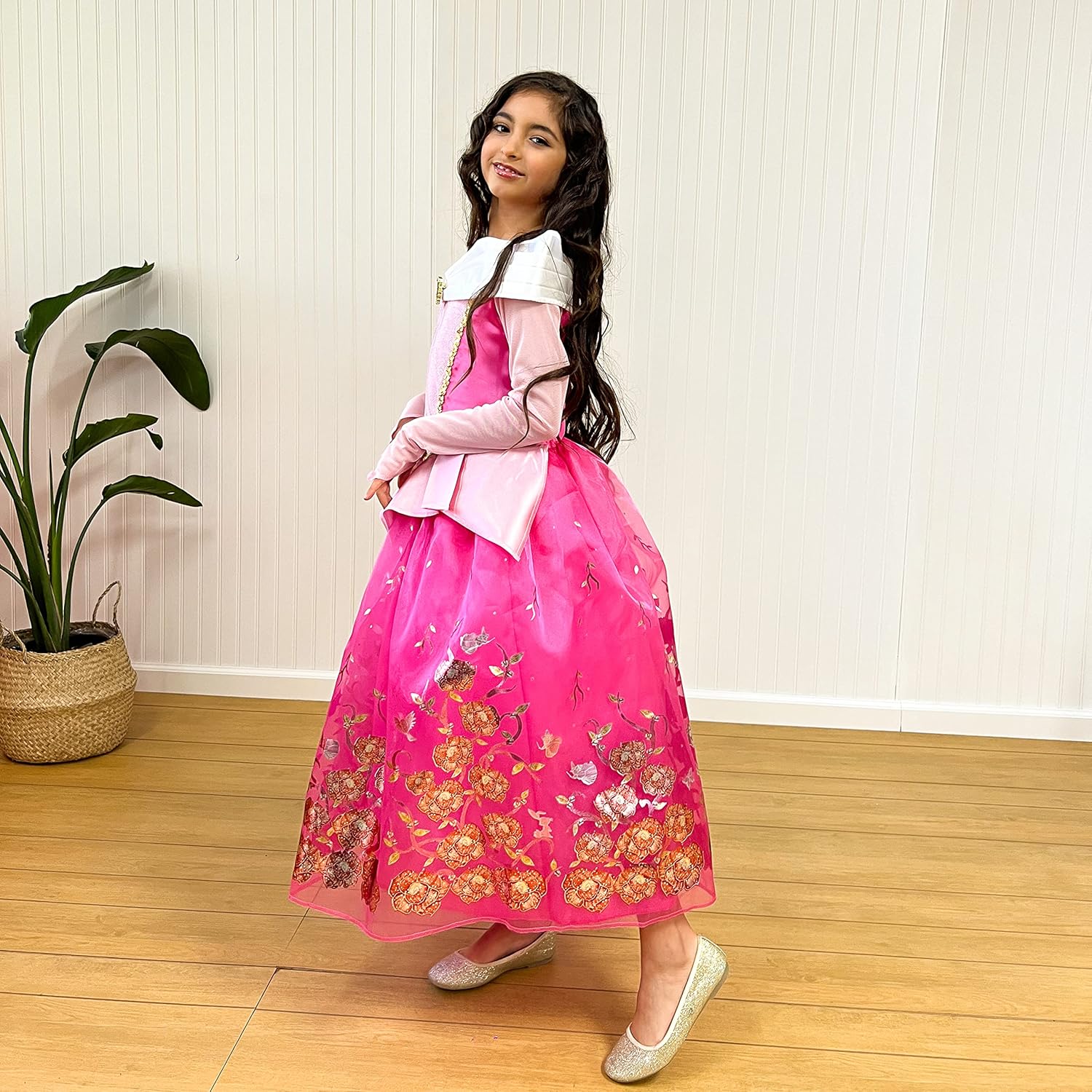 Princess Aurora Costume for Girls Official Disney Princess Costume Outfit