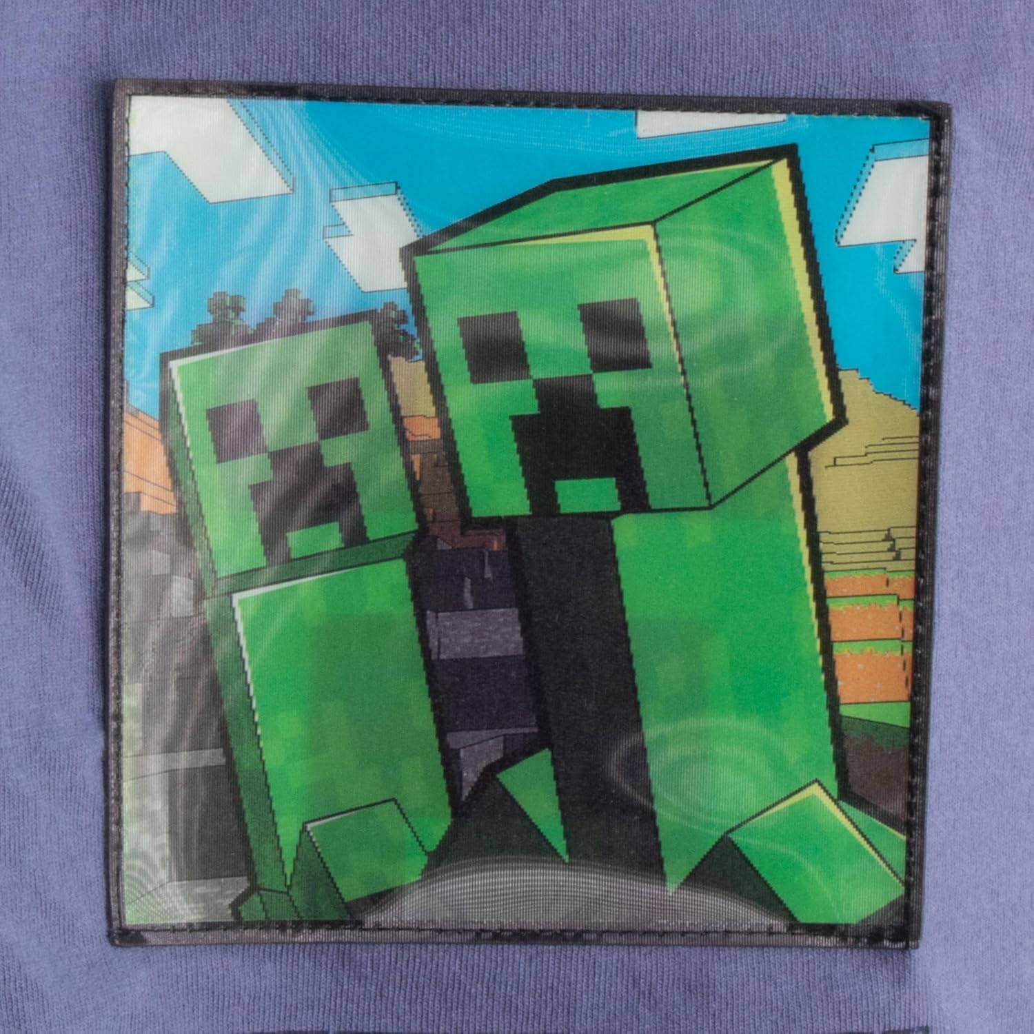 MinecraftT Shirts for Boys - Set of 2 - LenticularPatchesCodecRoyal