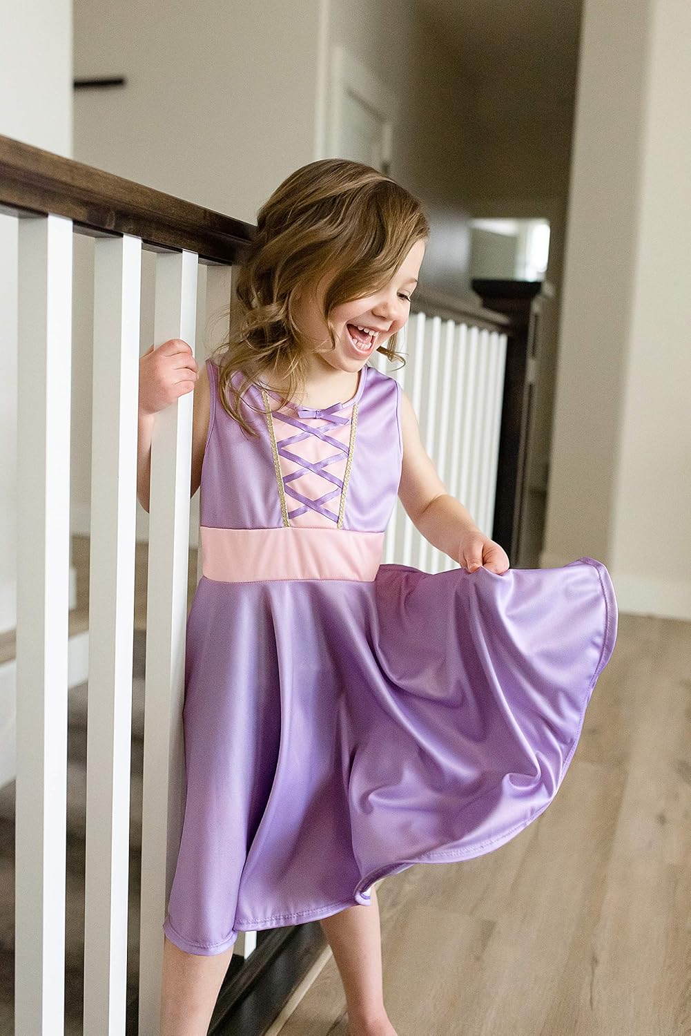 Brilliant Rapunzel Princess Dress for Kids